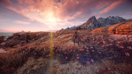 Mark II (F) Metal Flower Horizon Zero Dawn In-world