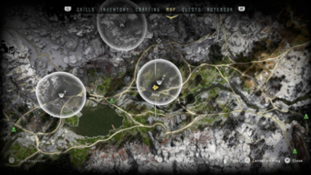 Mark I (I) Metal Flower Horizon Zero Dawn Map