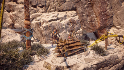 I Name You Banuk Figure Horizon Zero Dawn In-world