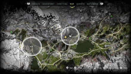 Mark I (J) Metal Flower Horizon Zero Dawn Map