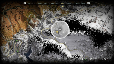 Mark III (C) Metal Flower Horizon Zero Dawn Map