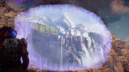 Bridal Veil Falls Vantage Horizon Zero Dawn Past View