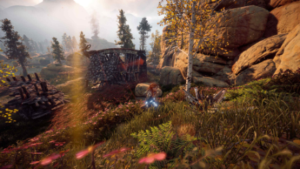 Mark I (C) Metal Flower Horizon Zero Dawn In-world