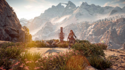 Mark I (B) Metal Flower Horizon Zero Dawn In-world