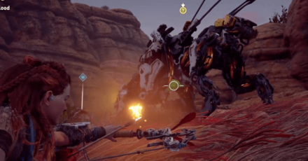 Horizon Zero Dawn - Acquired Taste - Killing a Sawtooth.png