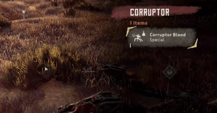 Horizon Zero Dawn - Acquired Taste - Get Corruptor Blood.png