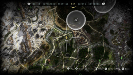 Dronehop Ancient Vessel Horizon Zero Dawn Map