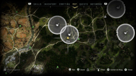 USRC Ancient Vessel Horizon Zero Dawn Map