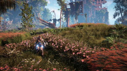 Mark I (G) Metal Flower Horizon Zero Dawn In-world