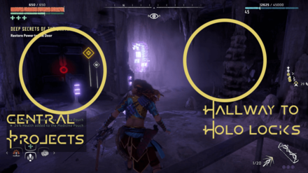 Horizon Zero Dawn - Holo Lock Locations