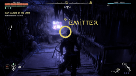 Horizon Zero Dawn - Emitter Location