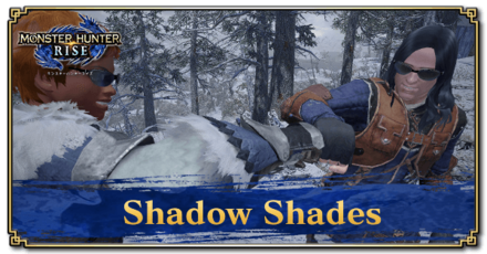Monster Hunter Rise (MH Rise) - Shadow Shades Banner