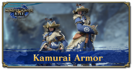 Monster Hunter Rise (MH Rise) - Kamurai Armor Banner.