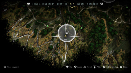 Mark II (D) Metal Flower Horizon Zero Dawn Map