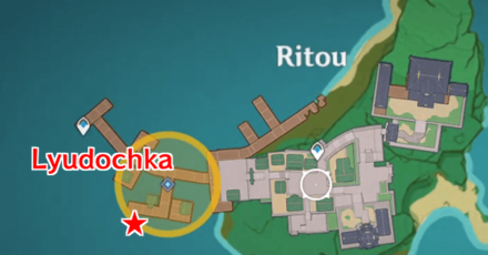 Genshin - Where the Dandelions Find Rest - Lyudochka Ritou Location