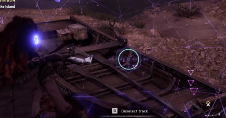 Horizon Zero Dawn - Sun and Shadow - Swim through the Island.png