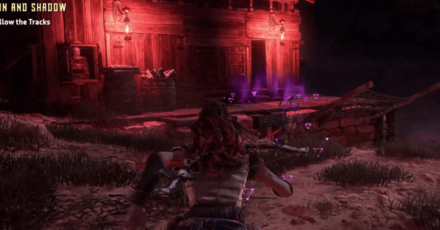 Horizon Zero Dawn - Sun and Shadow - Follow Track to the Boathouse.png