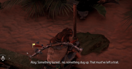 Horizon Zero Dawn - Sun and Shadow - Examine Shovel.png