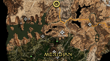 Horizon Zero Dawn - Red Ridge Pass Location