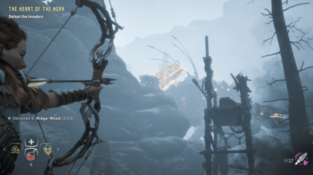 Horizon Zero Dawn - Shoot the Thunderjaw with Tearblasters