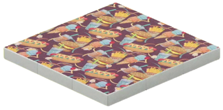 ACNH - Fast-Food Flooring Image