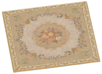 ACNH - Elegant Beige Rug Image