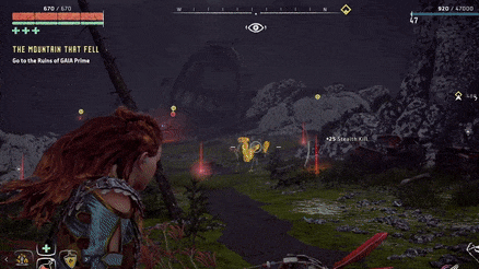 Horizon Zero Dawn - Use Tearblasters on Stalkers