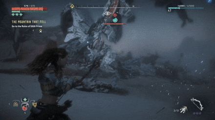 Horizon Zero Dawn - Freeze and Hardpoint Combo