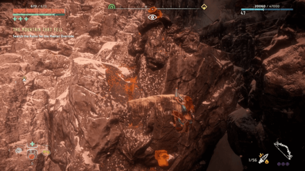 Horizon Zero Dawn - Climb to Power Cell Location
