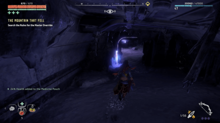 Horizon Zero Dawn - Hallway to Power Cell