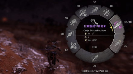 Horizon Zero Dawn - Tearblast Arrow