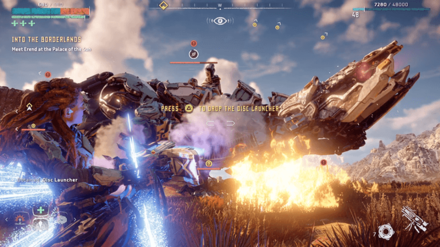 Horizon Zero Dawn - Tie Down Large Machines