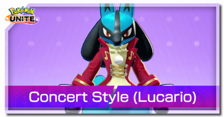 Pokemon UNITE - Holowear Concert Style Lucario Top Image