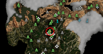 Horizon Zero Dawn - Robbing the Rich - Map Location.png