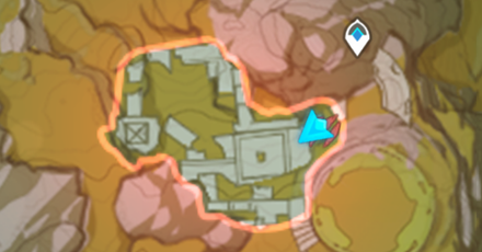 Genshin - The City of Yore Concealed Map