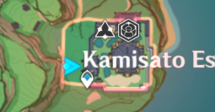 Genshin - Central Hall Shadow-Chasers Map