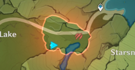 Genshin - Searching the Silent Woods Map