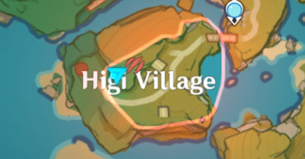 Genshin - Amidst Autumn Rees Hiding Spot 3 Map