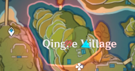 Genshin - Qingce Village Hiding Spot 2 Map.png