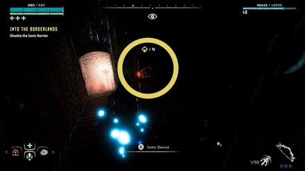 Horizon Zero Dawn - Disable the Sonic Barrier