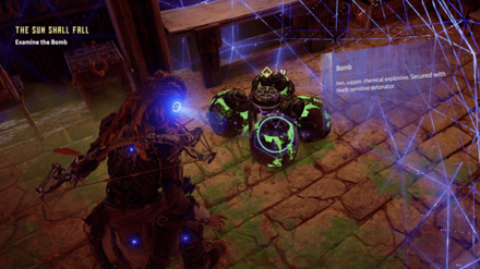 Horizon Zero Dawn - Examine the Bomb