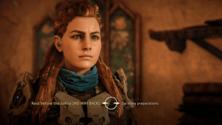 Horizon Zero Dawn - Final Mission Decision