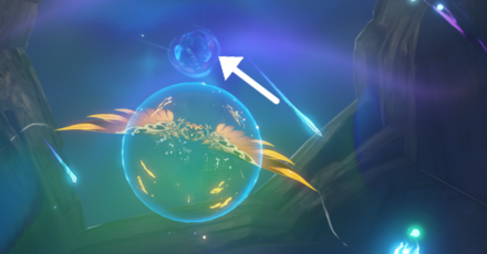 Genshin - Glide with the Ghostfish to the Portal