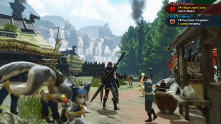 MH Rise - Depth of Field (DOF) On