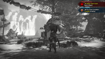 MH Rise - Black & White (Cinema-style)