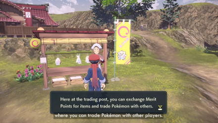Pokemon Legends Arceus Trading Post