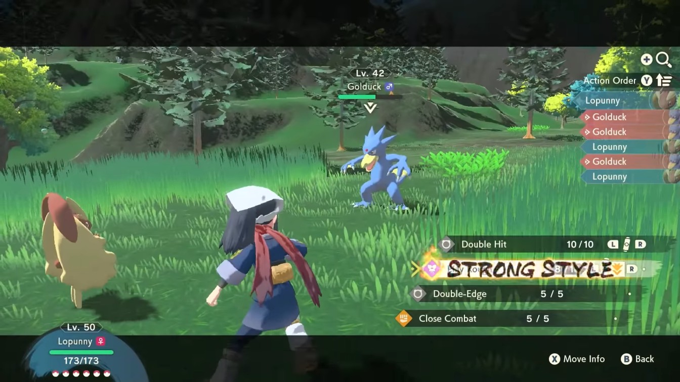 Pokemon Legends Arceus Strong Style