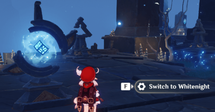 Genshin - Switching to Whitenight in the Evernight Temple Maze