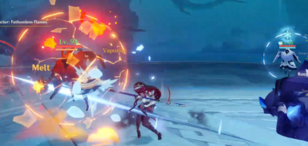 Genshin Impact - Abyss Lector Fathomless Flames Mobs Spawning