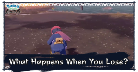 Pokemon Legends Arceus - What Happens When You Lose